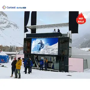 500*500Mm P2.6 P3 P3.91 3,91 Pantalla Led a todo Color para exteriores Alquiler de escenario Pared de video Led para eventos Concierto