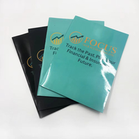 Carpeta de Archivos de Papel con 2 Bolsillos, Material de Papel A4 A5, Impresión de Logotipo Personalizado, para Documentos de Oficina y Presentaciones Empresariales