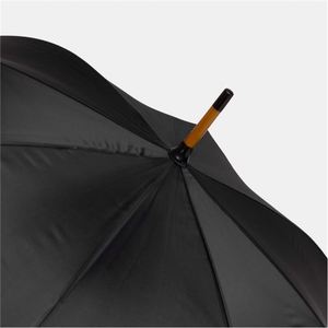 Parapluie Droit Moderne Personnalisé avec Logo, 24 pouces*8k, Poignée en J en Plastique, Tissu Polyester 190T, Semi-Automatique, Métal Noir – Vente en Gros - Product Image 2