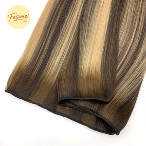 Extensiones de Cabello Humano Virgen 100% Natural, Tejidas a Máquina, Cutícula Alineada, Doble Trama, Puntas Gruesas, Color Natural, Proveedor Mayorista de Cabello - Product Image 3