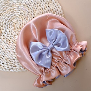Baby Baby Pasgeboren Peuter Satijnen Zijden Haar Muts Voor Baby Meisje Jongen Slapende <span class=keywords><strong>Kids</strong></span> <span class=keywords><strong>Cap</strong></span> Hoed