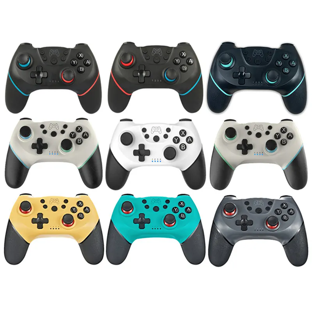 BT Wireless Game Controller for Switch Pro Joypad Remote Joystick Controller for Android/PC Gaming Manette