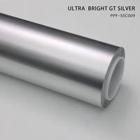 Film de protection de peinture TPU GT Silver super brillant auto-réparant anti-rayures anti-jaunissement pour carrosserie de voiture colorée PPF