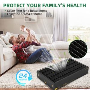 X6673 20x25x5 merv16 lò lọc tương thích lennox x6675 thay thế cho lennox x6673 HONEYWELL fc100a1037 expxxfil0020 - Product Image 6