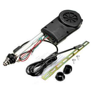 Antena telescópica para coche, 75 ohmios, radio AM FM eléctrica, control remoto automático para camiones, furgonetas, remolques, semirremolques - Product Image 1