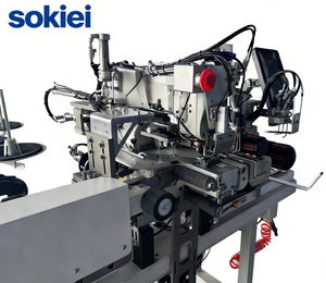 Machine à coudre entièrement automatique pour la pose de ceintures élastiques sur les sous-vêtements en jersey - Product Image 4