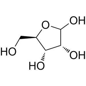Synthèses blanches intermédiaires organiques CAS matériel 99% de la poudre 2-Deoxy-D-Ribose pure CAS 533-67-5 - Product Image 1