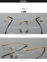 EUGENIA – lunettes de lecture pour hommes, en résine blanche, Double monture légère en aluminium et magnésium, sans cadre, 2022