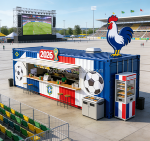 2026 <span class=keywords><strong>France</strong></span> Cafés conteneurs préfabriqués prêts à l'emploi, Cafés-bar mobiles conteneurs, <span class=keywords><strong>Mini</strong></span> cafés mobiles conteneurs - Product Image 5