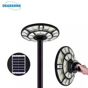Dearzone 1500W circulaire UFO lanterne de <span class=keywords><strong>jardin</strong></span> extérieure à charge solaire éclairage de cour - Product Image 2