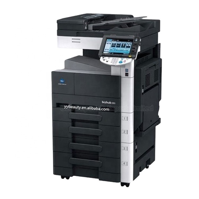 China Wholesaler Used Konica Minolta Laser Printer Copier Machine BH 363 423 283 223 Black Models A3 Max Print Area Fax Function