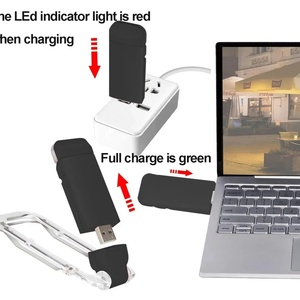Lámpara de Lectura Recargable por USB, Luz LED Ajustable, con Clip para Libros, Cuidado de la Vista, para Niños, Dormitorio - Product Image 5