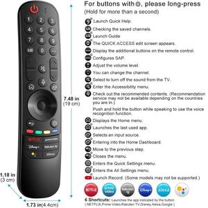 Control Remoto con Código Fijo Anti-Golpes, Precio de Fábrica, Nuevo Control Remoto por Voz de Google para TV 4K, Decodificador, Smart TV - Product Image 5