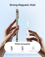 Support magnétique pliable léger TELESIN, mini trépied intelligent à zoom 360° pour téléphones iPhone et Android