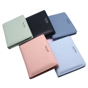 MIYIN Ultra sottile piccolo portafoglio corto per studenti multi-card portafoglio portafoglio con cerniera portacarte carino minimalista <span class=keywords><strong>portafogli</strong></span> da <span class=keywords><strong>donna</strong></span> - Product Image 4