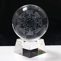 Grabador CNC de Diodo para Bolas de Cristal Acrílico 3D, Grabado Interno de Esferas, Grabado de Retratos, Grabado de Regalos, Nuevo, Compatible con DXF