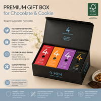 Boîte cadeau pliable personnalisée de qualité supérieure avec logo pour un emballage écologique à fermeture magnétique recyclable pour chocolat et biscuits de luxe