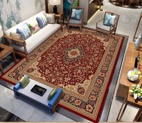 Nouveau tapis de sol de luxe, fabriqué à la machine, respectueux de l'environnement, adapté aux animaux domestiques, grand format, pour le salon, décoration de la maison, tapis confortable, personnalisable