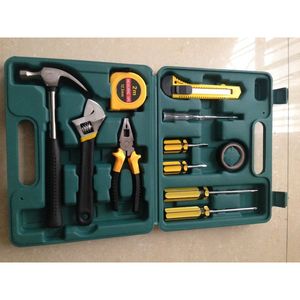 Emergency Tool Kit 12 Piece Green Household Automotive Repair Set - Product Image 2