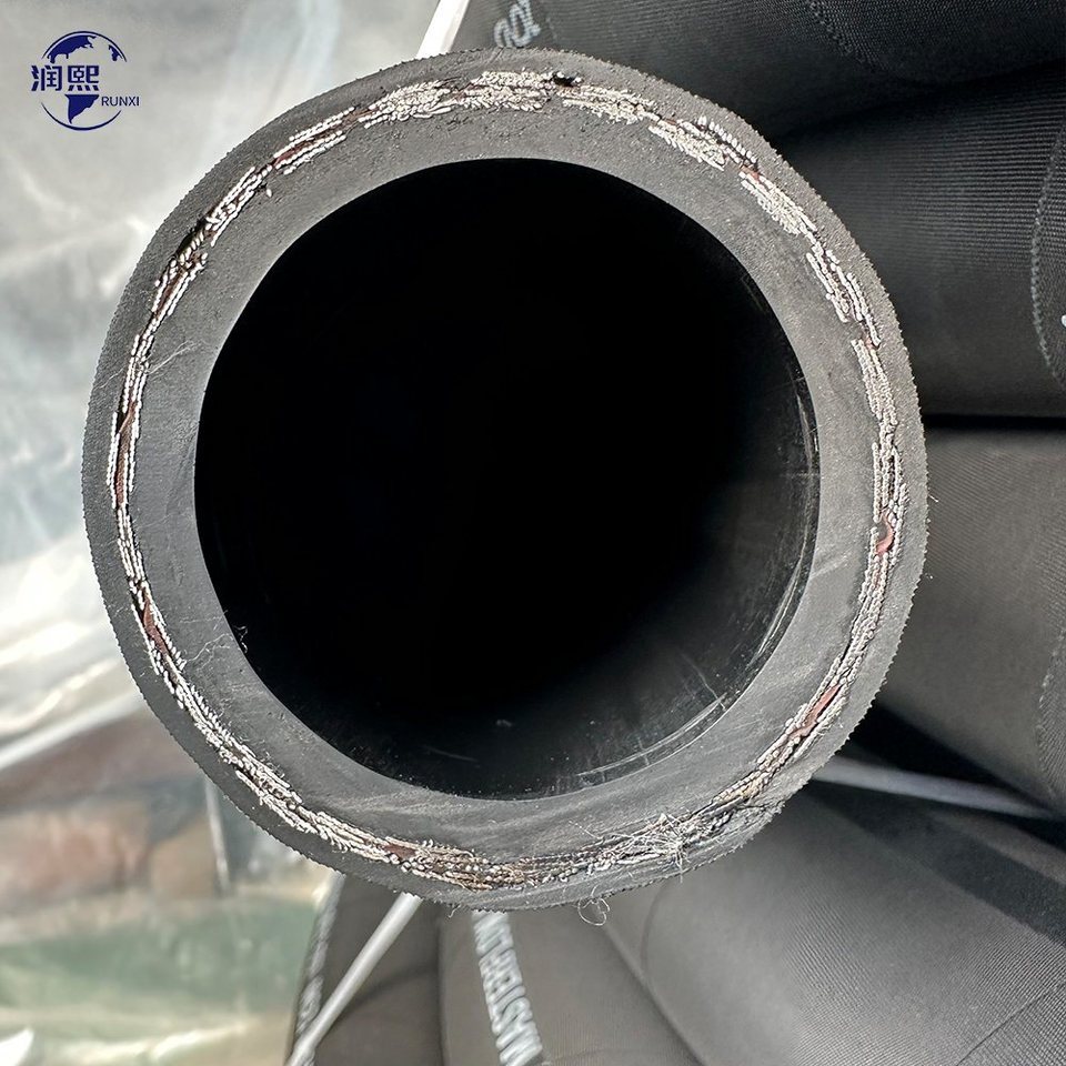 High Quality Hose Supplier High Pressure 1/4 High Temperature Flexible Soft Hydraulic Rubber Washer Hose With Reel