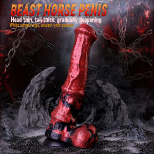 2025 Mode Pferde-Dildo Fantasy-Tier-Serie Sexspielzeug für Anale und Vaginale Massage Silikon Erotikspielzeug - Product Image 2