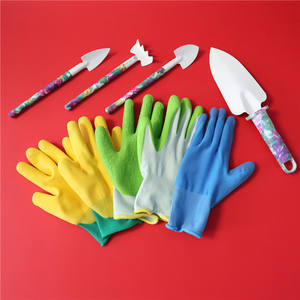 Guantes antideslizantes recubiertos de látex para niños, alta calidad, para jardín - Product Image 3