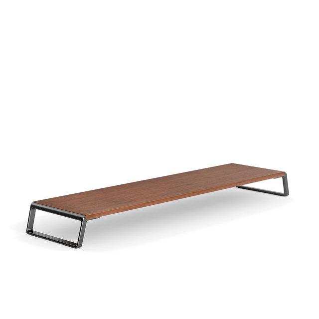 Custom Size Home Office Aluminium Wooden Portable Desk Shelf Monitor Stand Riser Laptop Stands-in Stock