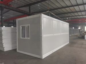 20 pieds Installation rapide Z Maison conteneur <span class=keywords><strong>pliante</strong></span> <span class=keywords><strong>Petite</strong></span> maison pliable préfabriquée Dortoir temporaire mobile Maison conteneur - Product Image 2