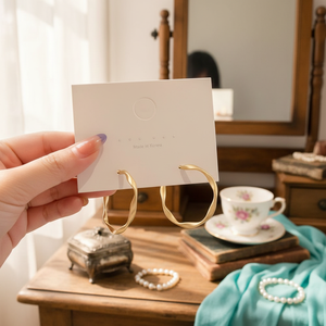 Vendita calda di tendenza stile Vintage orecchini pendenti conchiglia luna strass lega di perle fatte a mano per ragazze turchese principale all'ingrosso - Product Image 3