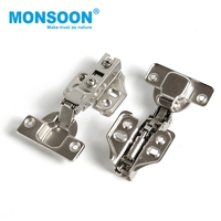Charnières modernes de luxe pour meubles, quincaillerie de porte, charnières à fermeture lente 35 mm, charnières en acier laminé à froid pour armoires de cuisine