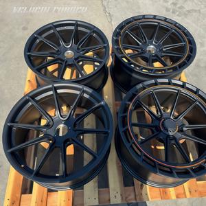 Jantes en alliage Velochi forgées à concavité profonde 17 18 19 20 21 22 <span class=keywords><strong>pouces</strong></span> 5x120 avec bouchon central verrouillable 1 pièce Jantes forgées pour BMW - Product Image 1