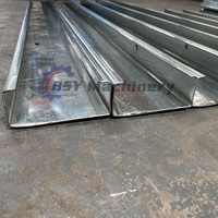 Máquina Formadora de Perfiles C y Z Ajustable para Estructuras de Acero Prefabricadas, Almacenes, Talleres, Fábricas