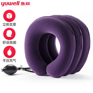 Dispositif de traction cervicale Yuwell, attelle de cou gonflable, correcteur de colonne vertébrale pour usage domestique manuel - Product Image 5