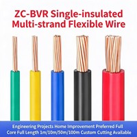 BVR Flexibles PVC-Isoliertes Mehradriges Kupferkabel Flammhemmend 0,75/1/1,5/2,5/4/6mm für Haus- und Gebäudeanwendungen