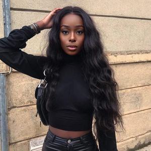 Msbeauty Perruques à dentelle frontale 13x4, fournisseur de cheveux humains vierges brésiliens, cuticules alignées, perruques à dentelle complète 360 pour femmes noires - Product Image 4