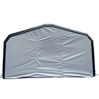 Étanche à l'air PVC gonflable garage protection solaire protection contre la pluie tente de lavage de voiture portable gonflable couverture de voiture tente de peinture en aérosol