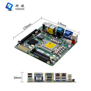 Celeron J3455นาโนเมนบอร์ด DDR3 mSATA VGA HD LVDS LAN 6 COM 10 USB เมนบอร์ดอุตสาหกรรมรวมคอมพิวเตอร์กราฟิก ITX M - Product Image 3