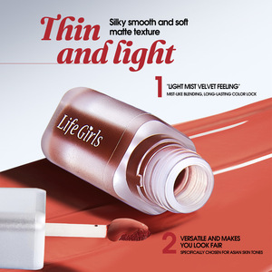 Life Girls Cloud Matte <span class=keywords><strong>Lip</strong></span> Gloss - Teinte à lèvres veloutée légère et fine, effet brume, soyeuse, non-cakey, confortable, fini mat - Product Image 3