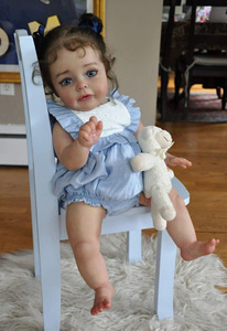 Offre Spéciale Real Life Baby Dolls nouveau-né peinture détaillée Silicone Real Doll bébé à vendre - Product Image 6