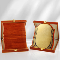 Souvenirs de trophées de plaque en bois exquis de nouvelle conception pour la reconnaissance honorifique aux conférences et aux célébrations