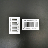 Autocollants de code UPC personnalisés, autocollants de code-barres imperméables