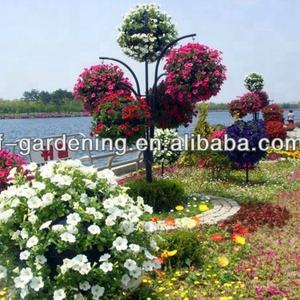 Jardinera para Proyectos de Paisajismo, Jardinera en Forma de Torre de Flores, Jardinera Esférica de Plástico para Jardín - Product Image 3