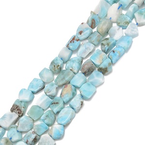 Larimar pepita irregolare di piccole dimensioni gemma perle sciolte per la creazione di gioielli all'ingrosso <span class=keywords><strong>perline</strong></span> - Product Image 5