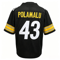 Jersey Berkualitas Tinggi 6 # Ratu 8 # Pickett 90 # Jersey Bordir Watt American Football Jersey Kustom