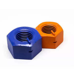 A194 2H 2HM Écrou de blocage à goupille <span class=keywords><strong>anco</strong></span> hexagonale robuste Écrous de blocage <span class=keywords><strong>anco</strong></span> noirs galvanisés à chaud - Product Image 6