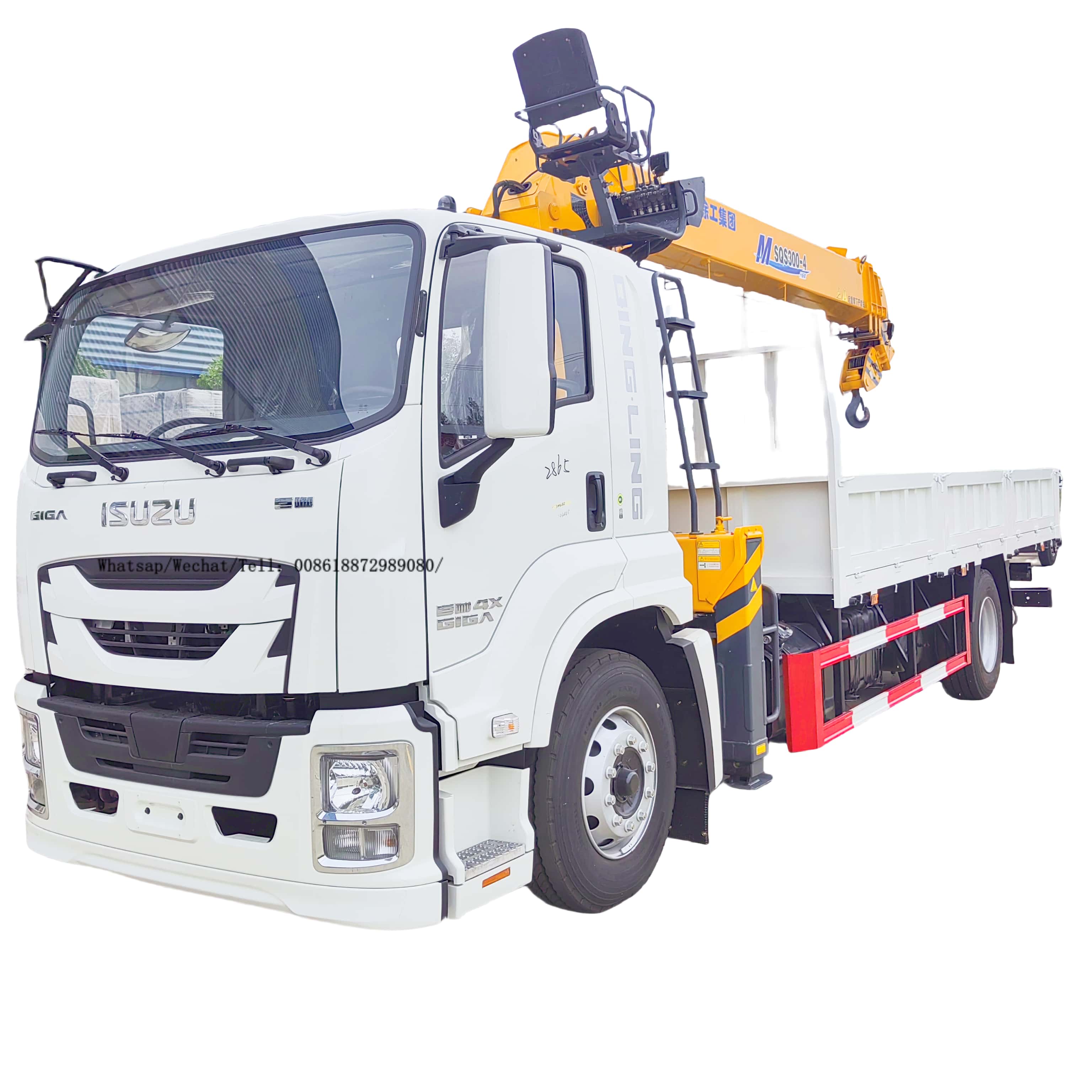 Isuzu грузовик установка складной кран 4x2 кран манипулятор для продажи