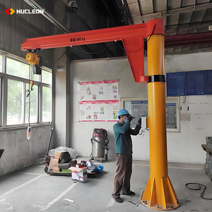 עמוד עומד חופשי נייד המותקן על הרצפה 360 °   זרוע מסתובבת 1 טון 2 טון 3 טון עגורן זרוע - Product Image 6