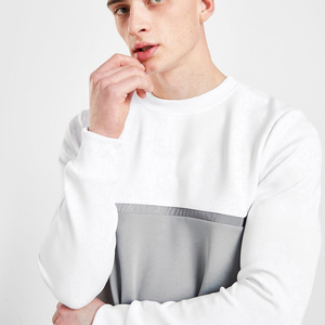 Sweat-shirt pour homme en molleton 100% coton, coupe classique, avec poche, éco-responsable, luxe, épaules tombantes, personnalisable OEM - Product Image 4