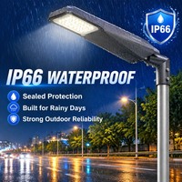 Lampu Jalan LED Luar Ruangan 60W dengan Kontrol Grup Peredupan Cerdas untuk Jalan Raya Kota