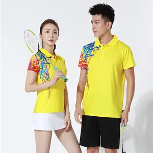 Running Badminton Suit Suit Men And Women New Lapel Group Competition Uniform Ping Pang Ball Volleyball Clothes